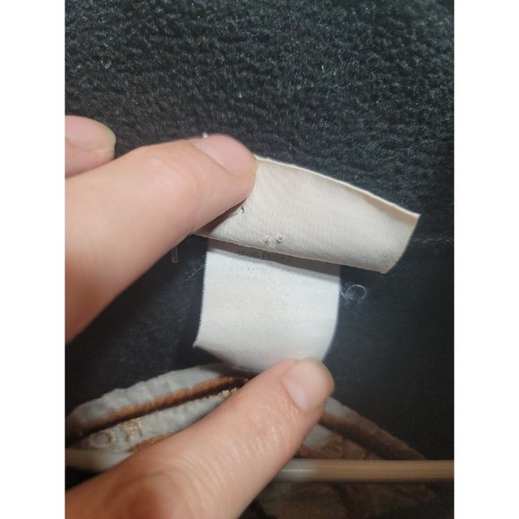 The Shirt Company Black Fleece Full Zip Vest Size XL Canadian Rockies - Picture 4 of 5